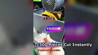 এক সময়ে 1500 টুকরা কাটা?